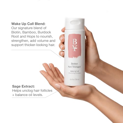 Better Not Younger Volumizing Shampoo for Thinning Hair - 8.4oz | Women 40+