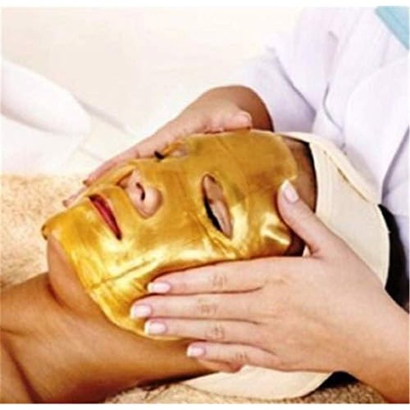 12PCS Collagen Facial Masks - Skin Care Hydrating Face Sheet Mask with Hyaluronic Acid & Hydrolyzed Collagen Mask for Deeply Moisturizing & Anti Wrinkles & Refreshing Skin, 24K Gold