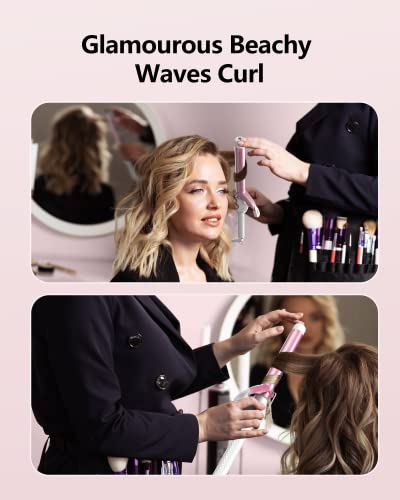 ORYNNE 1 Inch Digital Ceramic Curling Iron with Argan Oil Infused Barrel
