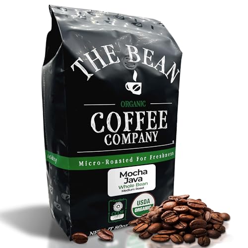 The Bean Organic Coffee Co. Mocha Java Medium Roast Whole Bean 5 lb - Pack of 1