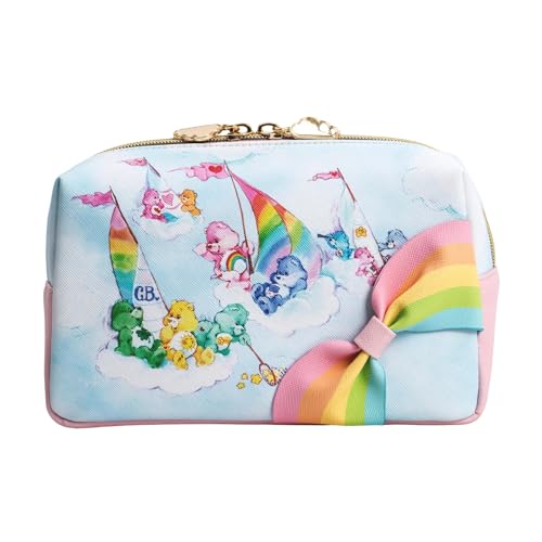 Impressions Vanity Care Bears Rainbow Makeup Organizer Pouch for Travel & Purse