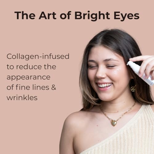 Luster Eye Cream with Vegan Collagen 15 ml | Soothing Under-Eye Care