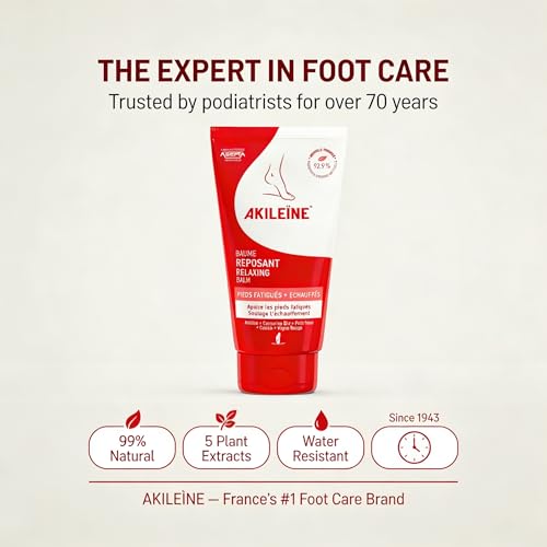 Foot Care Balm for Chronic Fatigue, Moisturizing and Rebuilding Skin Barrier - 75ml