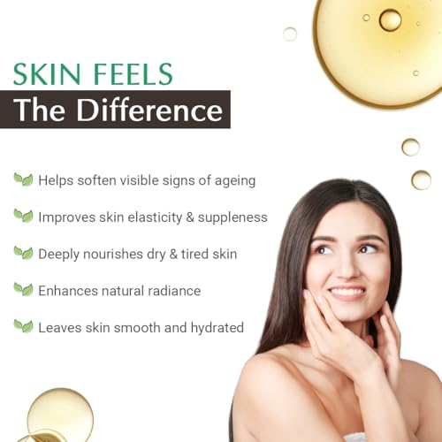 Vedic Line Moroccan Argan Oil Facial Kit For Signs of Ageing,Wrinkles, Fine Lines Dark Spots With Argan Oil, Sesame Amond oil for Radiant Glow, 52 ml