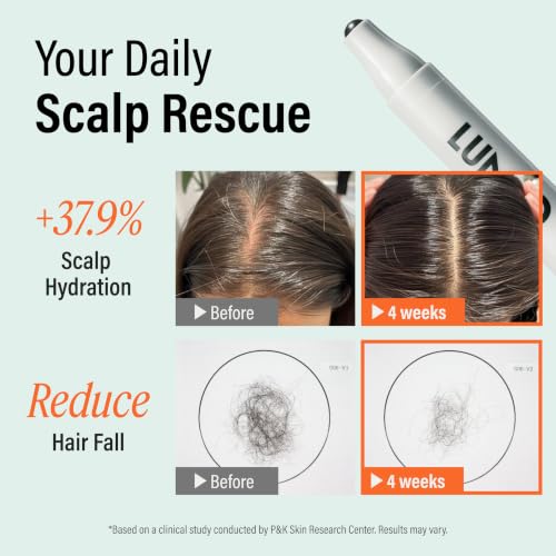 Scalp Serum for Thicker Hair & Healthy Scalp - Portable Roll-On, Non-Greasy, Sulfate-Free