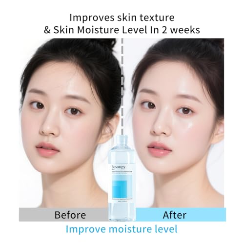 Hydro Moisture Essence Toner 500ml(16.9fl.oz.) ? Deep Nourishing Facial Toner for Dry & Sensitive Skin, Infused with Hyaluronic Acid, Panthenol &Azelaic Acid Toner Korean Skincare