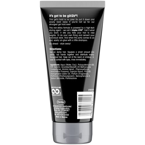 got2b Ultra Glued Invincible Styling Gel 6 oz