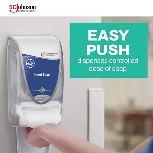 SC Johnson Professional Kindest Kare Advanced Hand Soap Starter Kit with Soap Dispenser and 1L Soap Cartridge for Hospital, Medical and Professional Use