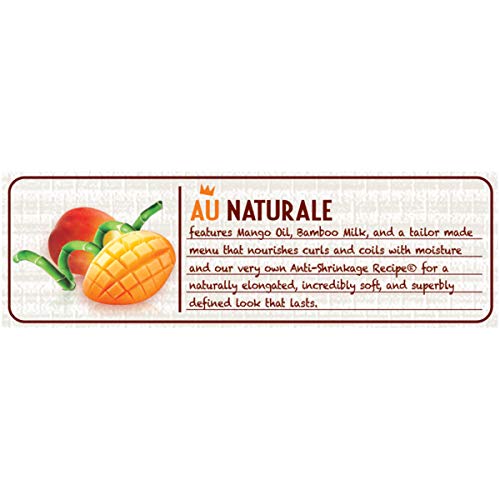 Hydrating Anti-Shrinkage Shampoo for Curly Hair with Mango Oil & Bamboo Milk - 13.5 fl oz