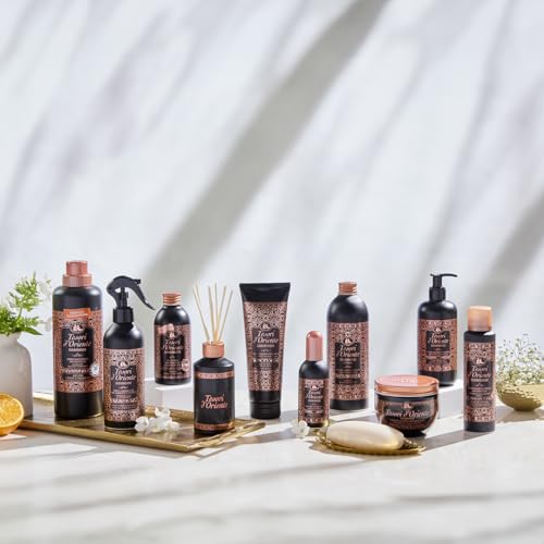 Tesori d'Oriente: "Hammam" Cream Soap with Argan Oil and Orange Blossom, Measuring Cap 10.14 Fluid Ounces (300ml) Packages [ Italian Import ]