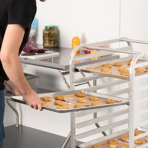 Hardura 18x26 Inch Aluminum Baking Sheet Pan - 6 Pack - Commercial & Home Use