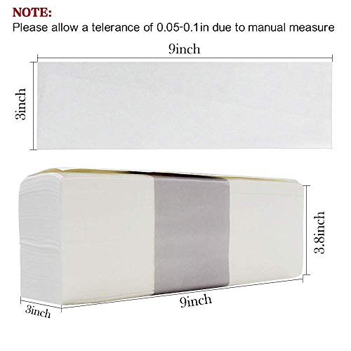 Waxkiss Beauty Non Woven Body and Facial Wax Strips Large 2.7¡¿7.9 Hair Removal 200Pcs Epilating Strips