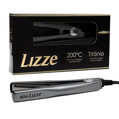 Mini Travel Flat Iron Hair Straightener - Titanium, Compact & Fast Heating