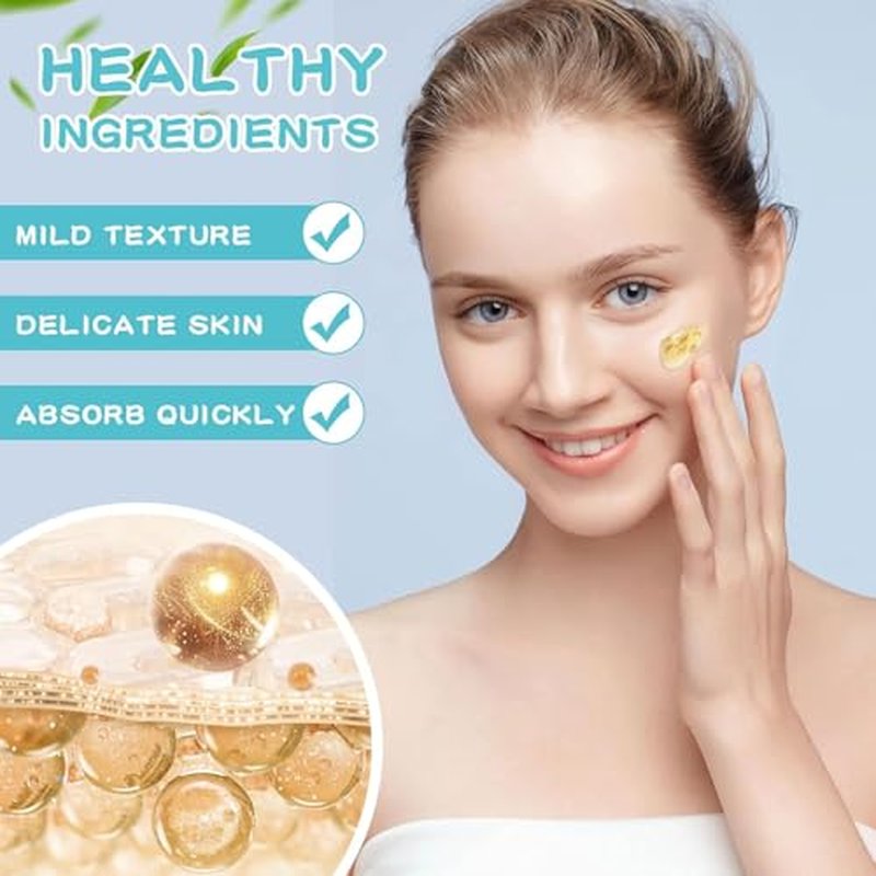 Brightening Vitamin C Face Serum Anti Aging Eye Serum | Fragrance Free Potent Vitamin C Face Moisturizer Facial Serum For Women, Acne, Dark Spot Treatment, Wrinkles, Uneven Skin Tone, 2 Fl Oz