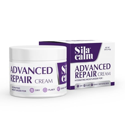Silacalm Advanced Repair Cream 5 oz Deep Hydrating Moisturizer for Sensitive Skin - Pack of 1
