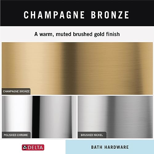 Delta 24 Inch Double Towel Bar - Champagne Bronze Finish