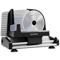 Nutrichef Electric Meat Slicer | 200W Automatic Meat, Deli & Bread