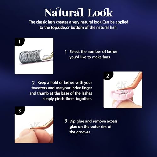 Eyelash Extensions 0.05mm CC Curl 12mm Mixed Flat Eyelash Extension Supplies Light Lashes Matte Individual Eyelashes Salon Use Black Mink False Lashes Mink Lashes Extensions (0.05-CC-12 MM)