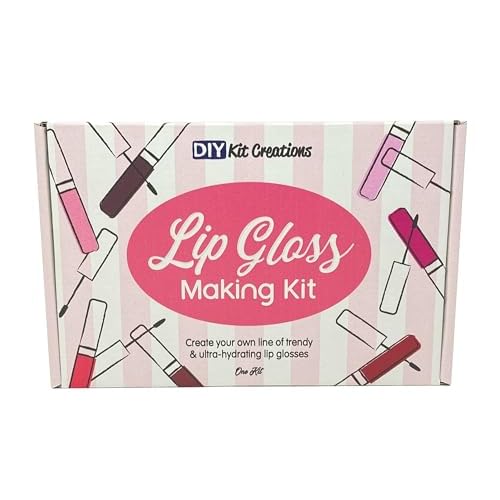 Lip Gloss Making Kit (Standard Kit, 6 Tubes) Made in the USA