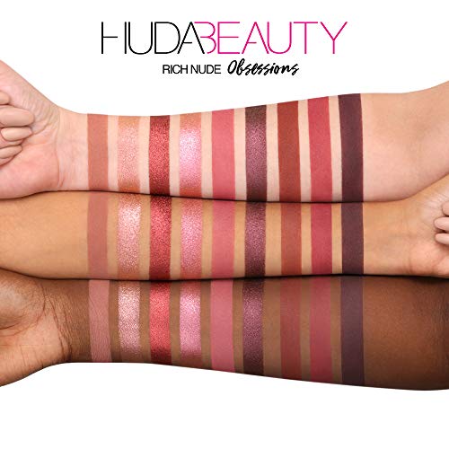 NUDE EYESHADOW PALETTE HUDA BEAUTY 100% AUTHENTIC (RICH)