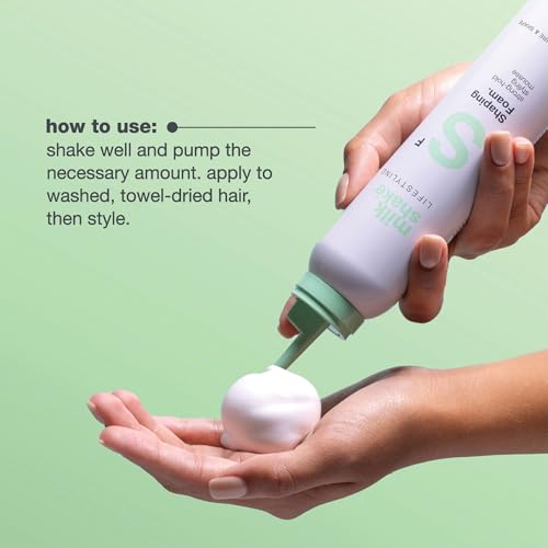 Milk Shake Shaping Foam - Strong Hold Mousse, 6.8 Fl Oz