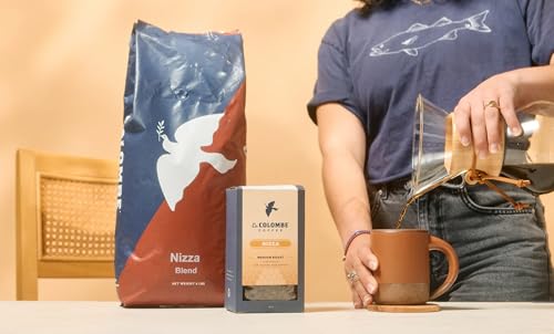 Nizza Medium Roast Ground Coffee - 12 Ounce Pack of 4 | Coffee Blend with Milk Chocolate & Nuts