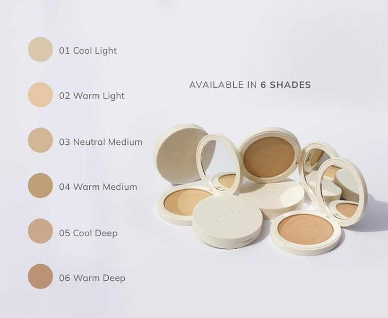 Farmasi BB All-in-One Powder 0.42oz - Cool Light, Medium to Full Coverage