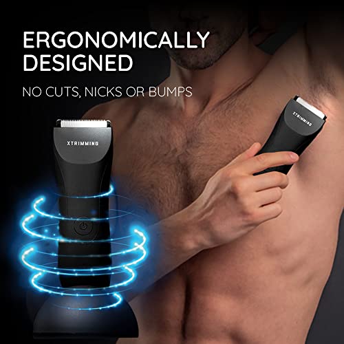 geegvv Body Hair Trimmer for Men, Body Shavers for Men, Mens Body Shaver, Mens Body Trimmer, Body and Balls Shaver, Personal Groomer for Men, Mens Shavers for Private Area