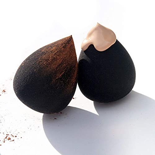 Black Beauty Bakerie Blending Egg Makeup Sponge Set - Latex-Free 6 Pack