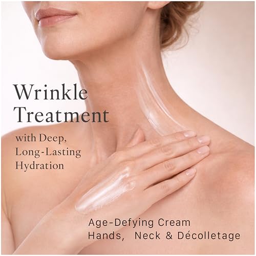 Japanese Anti-Wrinkle Hand & Neck Cream with Hyaluronic Acid - Hydrating Serum for Dry Skin