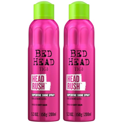 Lightweight Shine Spray for Hair - Frizz Control & Glossy Finish, 2-Pack