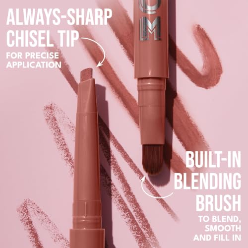 Buxom Power Line Plumping Lip Liner - 0.3g, Hush Hush Henna Shade