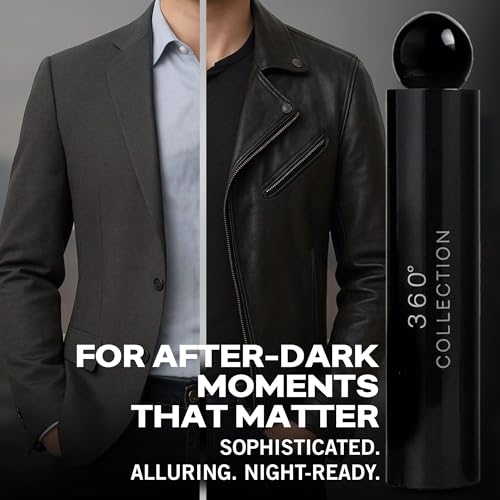 Perry Ellis 360° Collection Noir Men’s Eau De Toilette Spray 3.4 Fl Oz (100 mL) - Pack of 1