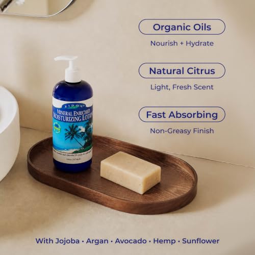 Mineral Enriched Moisturizing Lotion with Silica & Magnesium - 16 fl oz