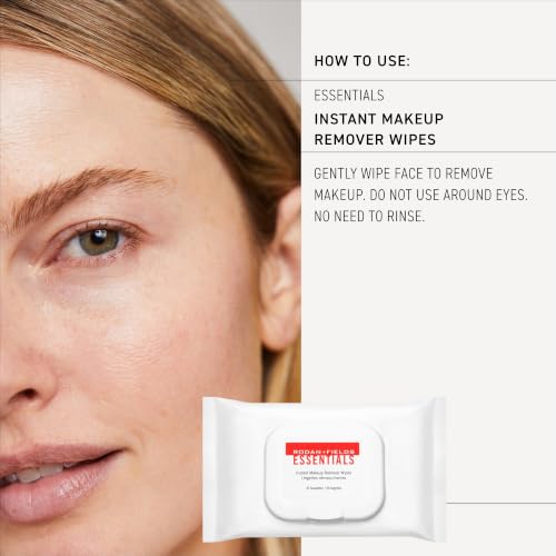 Gentle Makeup Remover Wipes - Sensitive Skin Face Cleansing Towelettes, 2 Pack
