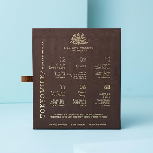 TOKYOMILK Assorted Eau de Parfum Discovery Set - 6 Mini Perfumes for Women