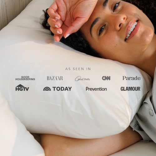 King 100% Mulberry Silk Pillowcase - White, 30mm, Luxury Bedding, Undyed