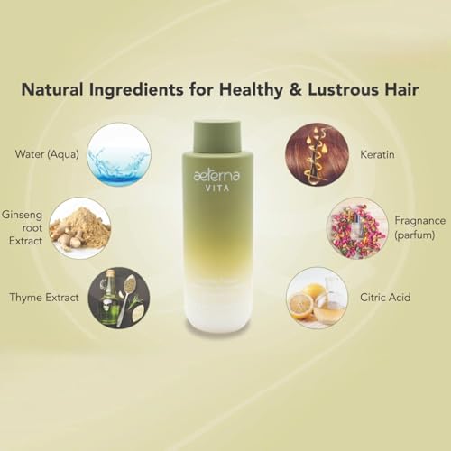 Aeterna Vita SH Intense Repair Keratin Shampoo for Dry Damaged Hair, Color-Safe 250ml