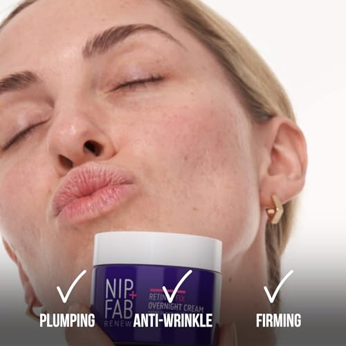 Nip+Fab Retinol Fix 3% Overnight Cream - Advanced Youth-Boosting Anti-Aging Skincare
