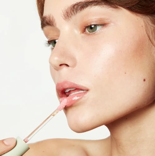 Lip Gloss with Plumping & High Shine - Bubble Pink - Hydrating & Nourishing