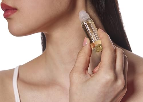 Perfume Oil - Strawberry Scent, Concentrated Fragrance in Travel Rollerball - Vegan Cruelty-Free