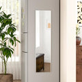 Brisafe Magnetic No-Drill NanoMirror 12 x 47 in Silver - 1pc, Portable & Shatterproof