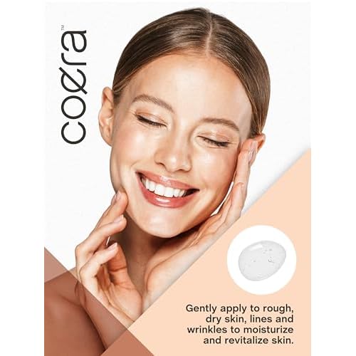 Coera Collagen Peptides | 4 fl oz | Face Serum with Verisol | Professional Strength Formula for Women | Free of Parabens, SLS, & Fragrances | Packaging May Vary