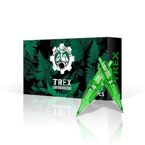 U-REX Tattoo Cartridges Needles-20Pcs #10 (5RM) Bugpin Curved Magnum Disposable Needles for Rotary Tattoo Machine Pen Gun(1005RM)