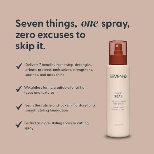 7-in-1 Hair Primer Spray with Aloe & ProVitamin B5 - 8 Fl Oz - Women & Men