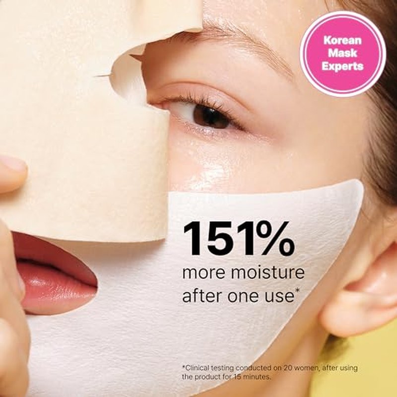 Dr.Jart+ Ceramidin Cream-Infused Korean Face Mask for Dry Skin with Ceramides and Panthenol | Sheet Mask | Korean Skin Care | Travel Size, 1 Pack