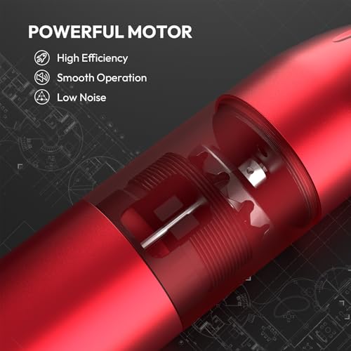 Wireless Rotary Tattoo Pen Machine Kit with Rechargeable Battery for Beginners & Pros