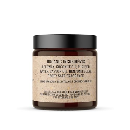 Johnny Slicks Formula 49 Clay Pomade 2 oz - Strong Hold, Matte Finish, Organic Ingredients