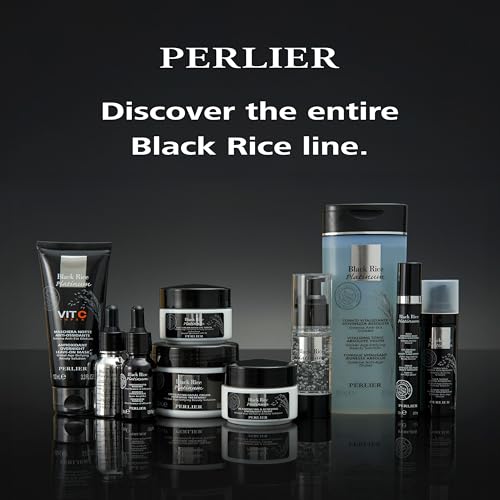 Perlier Black Rice Platinum Face Toner - Brightening & Moisturizing Skin Care, 6.7 fl oz