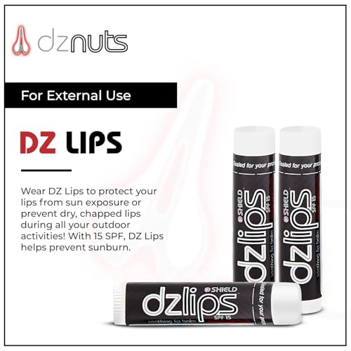 dznuts - DZ Lips Care - Repair, Protectant, Moisturizing Balm - (Pack of 3)